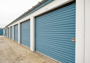 AllSeason_031 Drive-up storage units with roll-up doors at All Seasons Storage in Franksville, WI